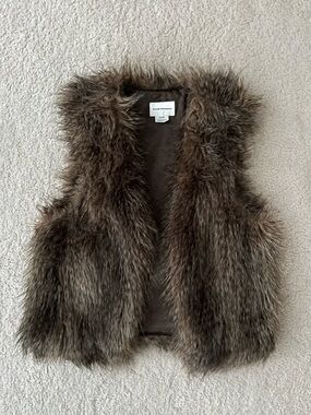 Club Monaco Faux Fur Vest